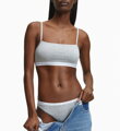 THONG CK ONE QF5733E Calvin Klein sivá