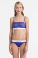 Calvin Klein nevystuzena bralette podprsenka F4691E modrá PZ6