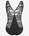 Calvin Klein čipkované body F4051E čierne 001