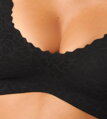 SLOGGI ZERO FEEL LACE 2.0 BRALETTE   ČIERNA