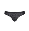SLOGGI ZERO FEEL LACE 2.0 BRAZIL PANTY  ČIERNA