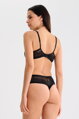 20424 RUBY podprsenka LISCA   02- čierna  bez kostice