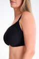 20423 RUBY podprsenka LISCA F-I   02- čierna