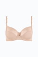 20421 RUBY kosticová podprsenka LISCA  F-G  PE- púdrová