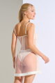 13120 EMINENCE BABYDOLL LISCA  CU- ecru