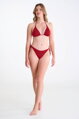 40861 PORTOFINO plavková podprsenka LISCA  2A - červená