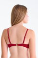 40859 PORTOFINO plavková podprsenka LISCA  2A - červená