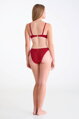 40859 PORTOFINO plavková podprsenka LISCA  2A - červená