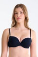 40859 PORTOFINO plavková podprsenka LISCA  02 - čierna