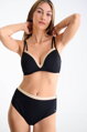 40915 SYDNEY  plavková podprsenka LISCA  02- čierna