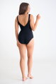 43603 SYDNEY celé plavky LISCA  02- čierna