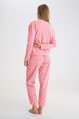 63498 FOXY  dámske pyžamo LISCA  JP - ružová