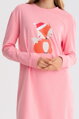 63499 FOXY nočná košeľa LISCA  JP - ružová