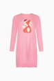 63499 FOXY nočná košeľa LISCA  JP - ružová