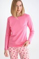 63501 BLOOMY dámske pyžamo LISCA  8R- ružová