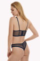 10336 Jive bustier s kosticou LISCA NT modrá