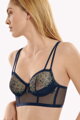 10336 Jive bustier s kosticou LISCA NT modrá