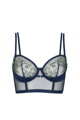 10336 Jive bustier s kosticou LISCA NT modrá