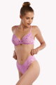 Retromania Bralette 60485 LISCA Fialová