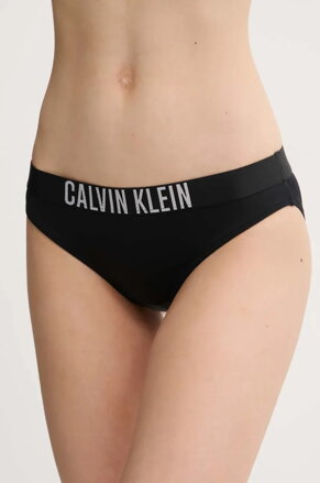 KW0KW02856 plavkové nohavičky CALVIN KLEIN  BEH- čierna