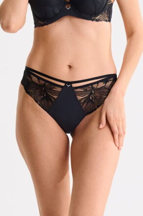 12374 CHARISMA nohavičky LISCA  02 - čierna