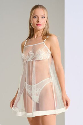 13120 EMINENCE BABYDOLL LISCA  CU- ecru