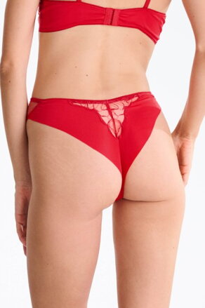 12386 MIRACLE  nohavičky LISCA  RA- červená