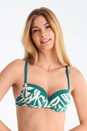 40885 GOLD COAST plavková podprsenka LISCA  F a G  ZS- zelená   