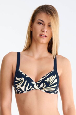 40882 GOLD COAST plavková podprsenka LISCA  EM- tmavo modrá