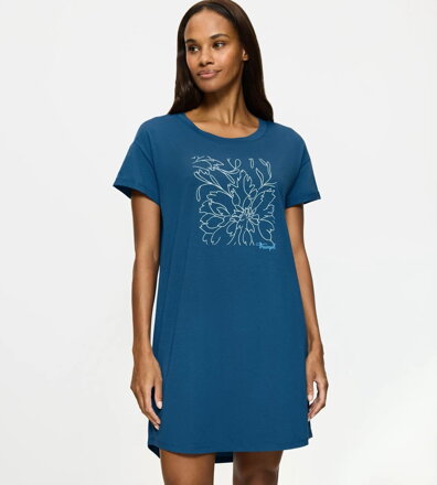 Nightdresses NDK X 01  00CG - MIDBLUE