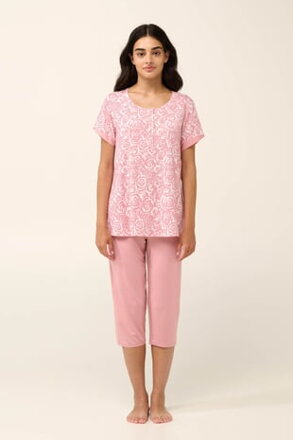 22003 dámske pyžamo VAMP 249- PINK BLUSH