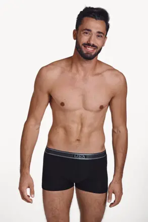 32017  ZEUS pánske boxerky LISCA  02- čierna