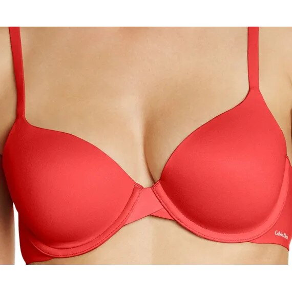 F3837  podprsenka Calvin Klein  RED
