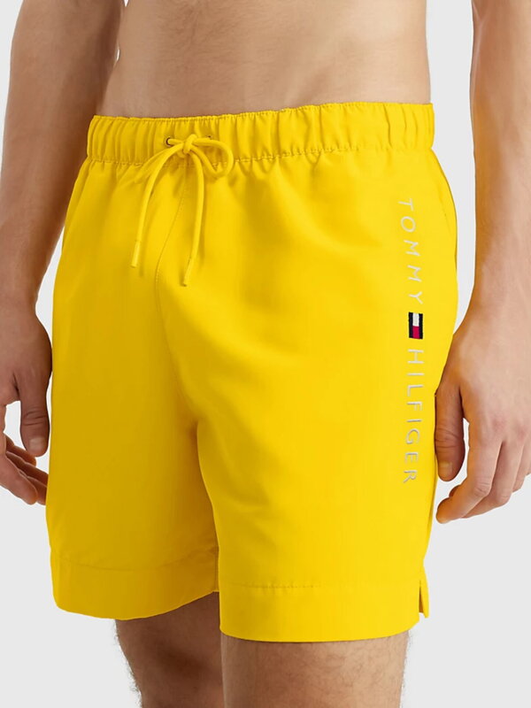UM0UM03258 pánske plavky TOMMY HILFIGER ZGY -žlté
