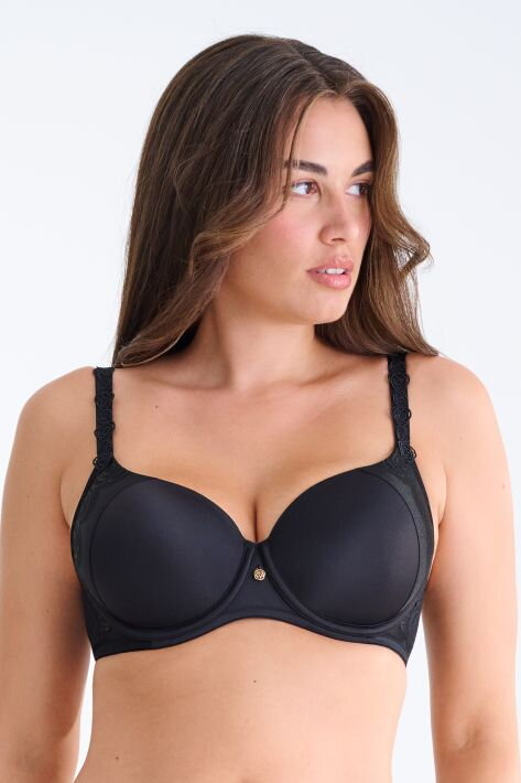 20423 RUBY podprsenka LISCA F-I   02- čierna