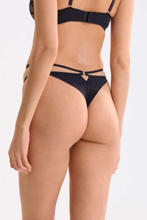 12375 CHARISMA nohavičky LISCA 02 - čierna