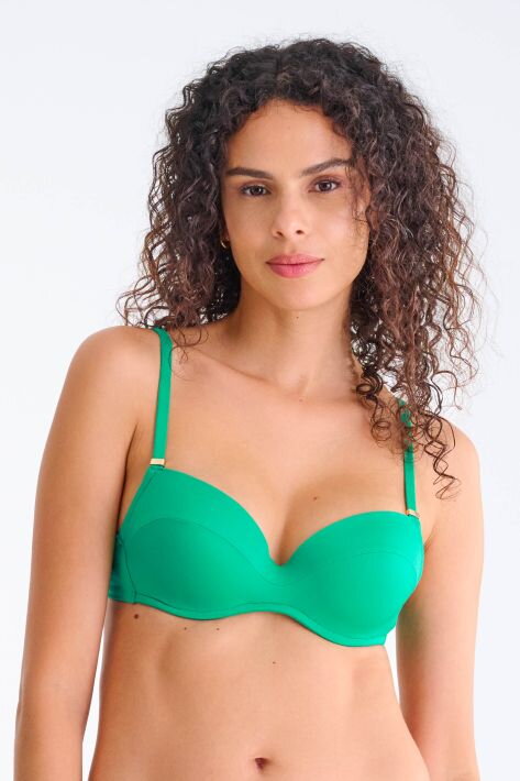 40858 PORTOFINO plavková podprsenka LISCA  G2 - zelená