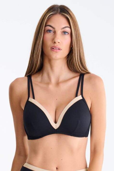 40915 SYDNEY  plavková podprsenka LISCA  02- čierna