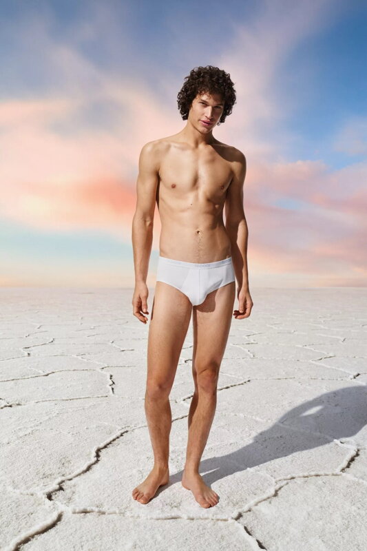 sloggi men Basic Midi 0003 - biela