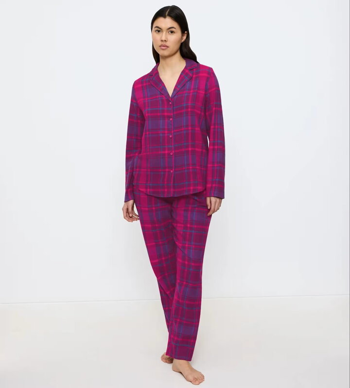 Boyfriend PW 01 X Checks dámske pyžamo Triumph 0035 - RED COMBINATION Boyfriend PW 01 X Checks dámske pyžamo Triumph 0035 - RED COMBINATION