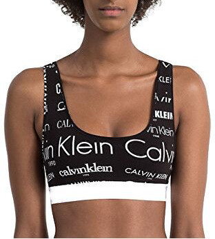 Calvin Klein športová bralette podprsenka F4057E čierna 2HV 