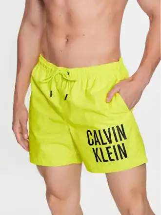 KM0KM00794 pánske plavky CALVIN KLEIN žltá