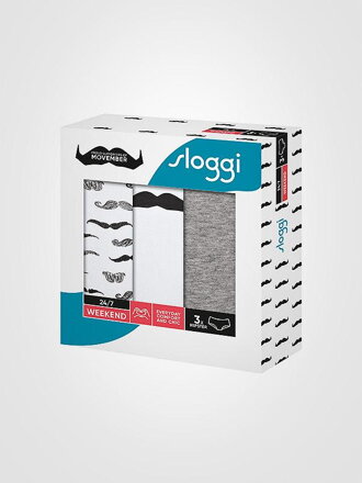 Sloggi 24/7 weekend MOVEMBER tanga 3pack