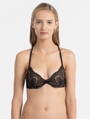 Calvin Klein push up podprsenka F3995E čierna 001