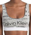Calvin Klein športová bralette podprsenka F4057E sivá HLB