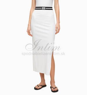 Calvin Klein KW0KW01072 sukňa biela