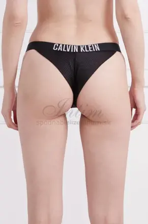 KW0KW02019 plavkové nohavičky CALVIN KLEIN čierna