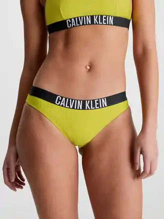 KW0KW01986 plavkové nohavičky CALVIN KLEIN žltá
