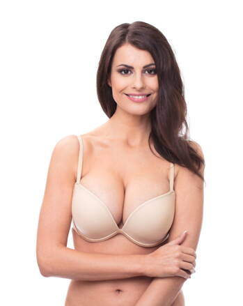 Podprsenka Wonderbra 8144 Full Effect Bra čierna a telová